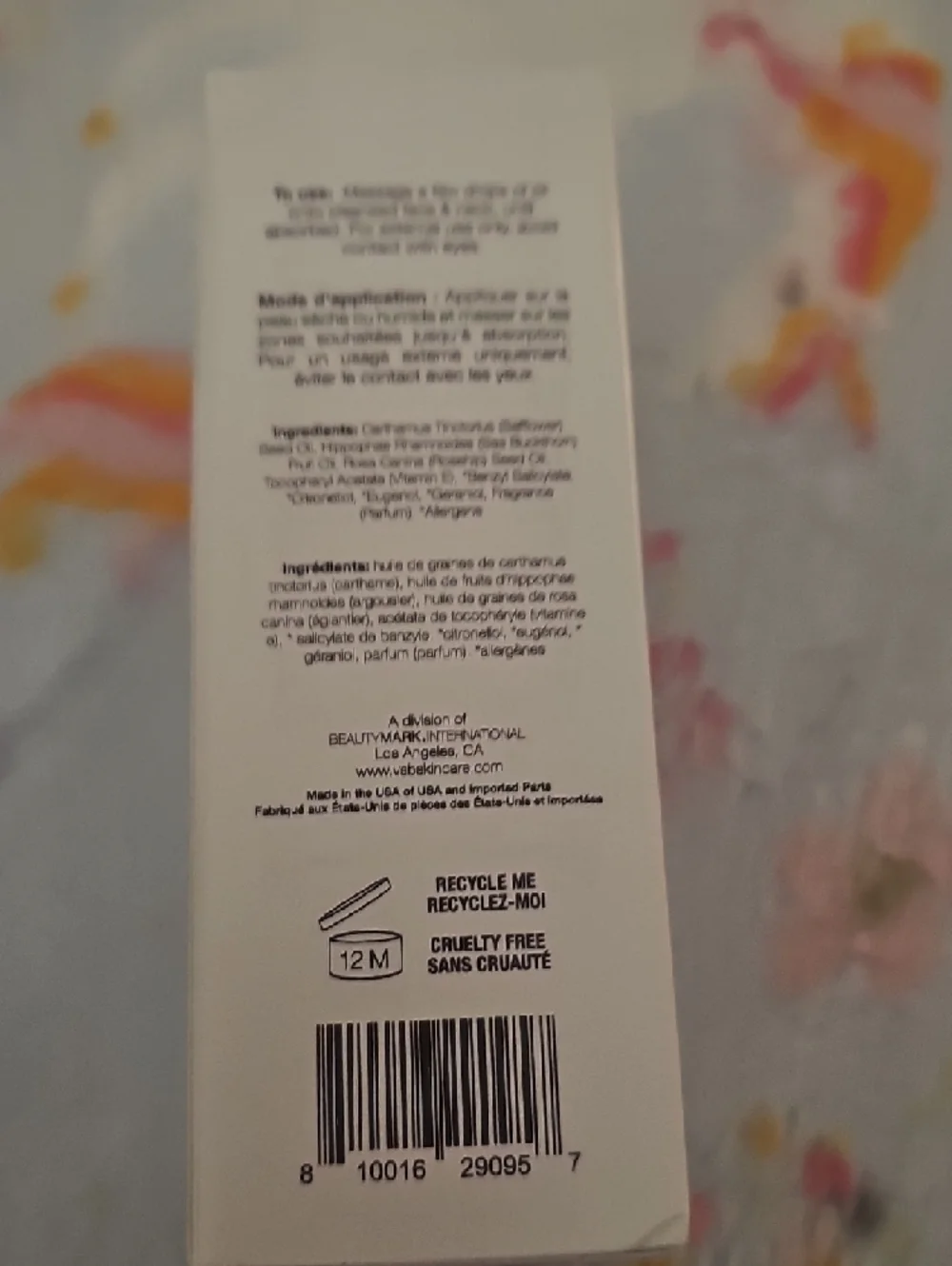 Moisturizing Facial Oil Rosehip & Sea Buckthorn - Pink - Picture 3 of 4